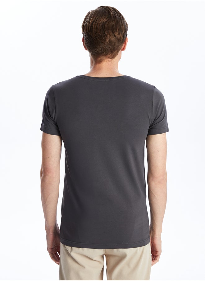 LC WAIKIKI Crew Neck Combed Cotton Men's Athlete  - Image 4