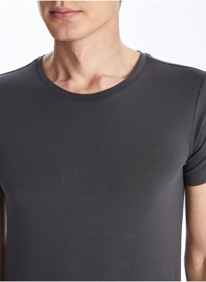LC WAIKIKI Crew Neck Combed Cotton Men's Athlete  - Image 3