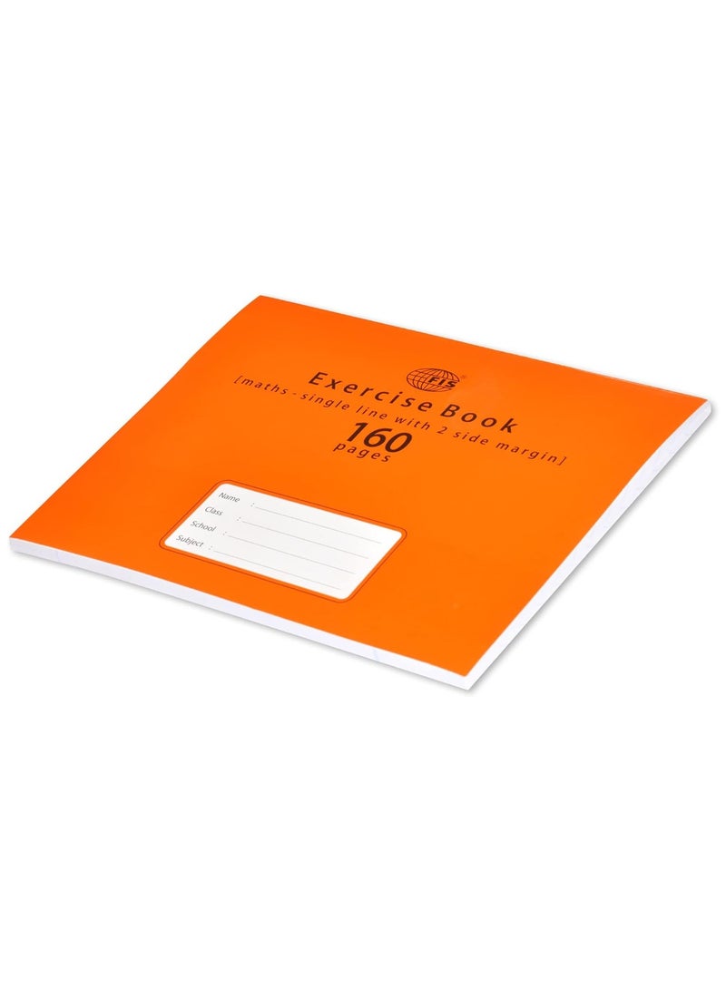 FIS مجموعة كتب تمارين مكونة من 12 كتابًا، 160 صفحة، بهامش سطرين (كتاب الرياضيات) FSEBSL2M160N - Image 4