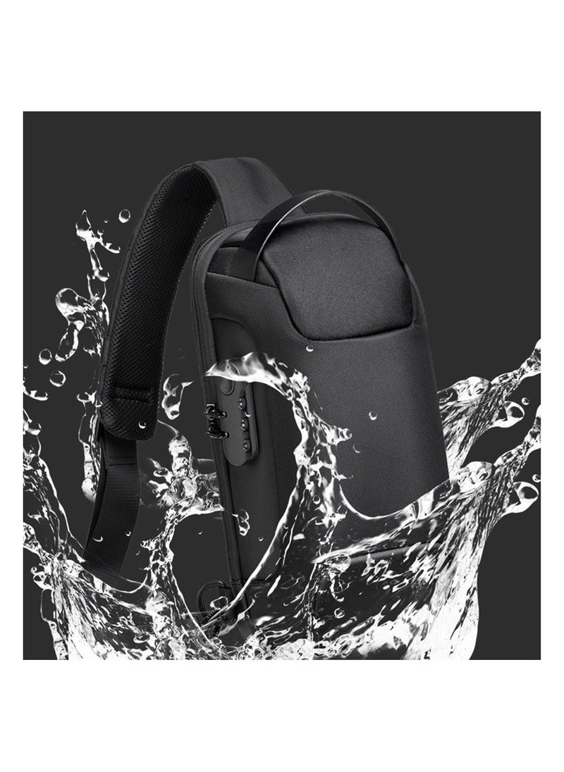 WEIXIER Black Shoulder Bag Sports for Men  - Image 3