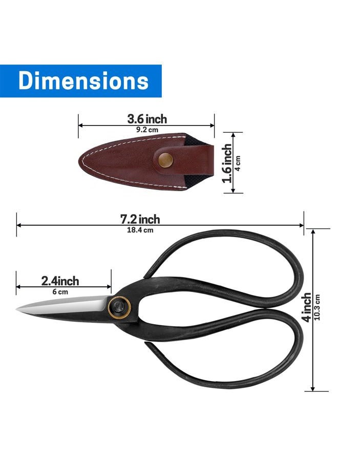 VISEMAN Japanese Bonsai Pruning Scissors-KinTakashi Gardening Shears for Bonsai Trimming - Image 2