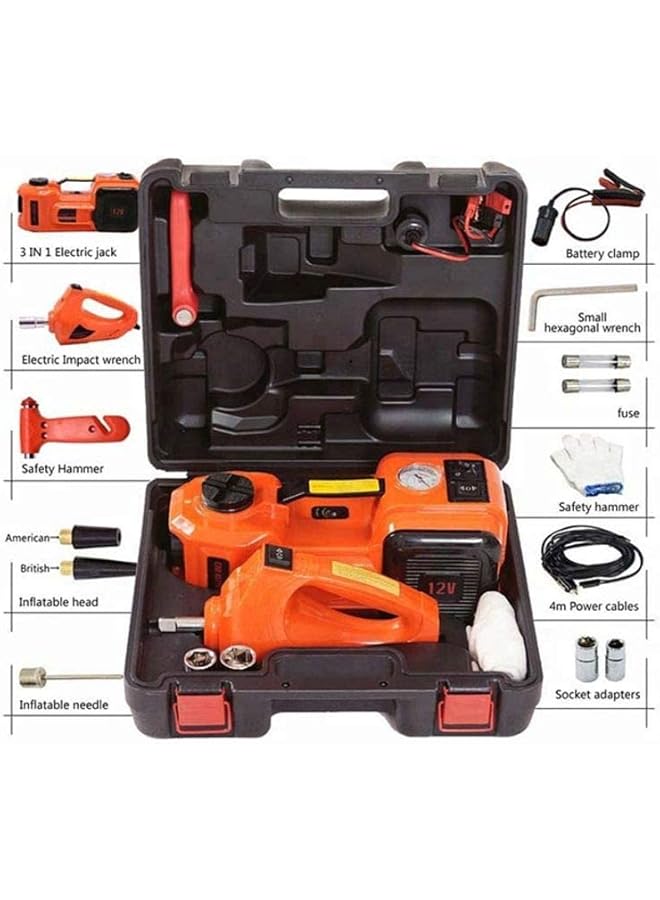 sulfar Car Repair Tools Hydraulic Power Units Electric Hydraulic Car Jack 3 Ton Electric Lifts - Image 2