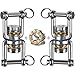 BeneLabel Swing Swivel 360 Rotational Device with 2 Bearings 770LB Capacity Stainless Steel for Aerial Dance Yoga Swing SetsWeb Tree Swing and More 2 Pack - Image 3