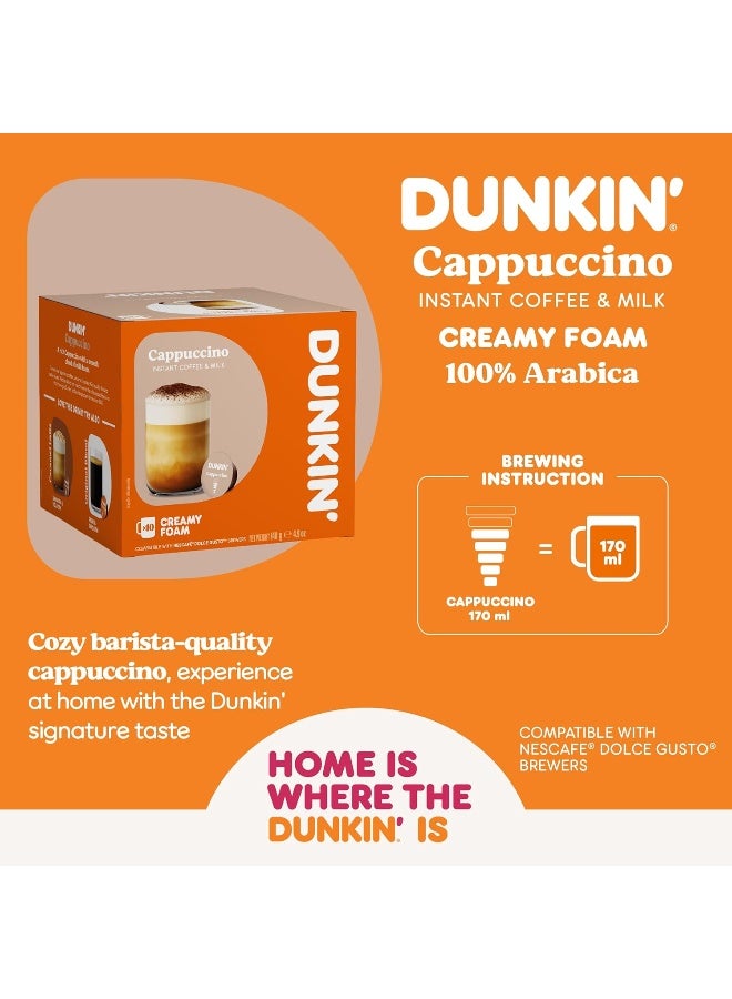 Dunkin Dolce Gusto Cappuccino 140 Gm - Image 2