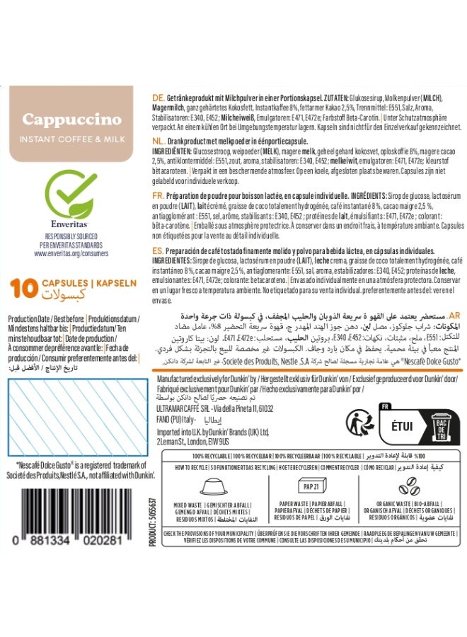 Dunkin Dolce Gusto Cappuccino 140 Gm - Image 3