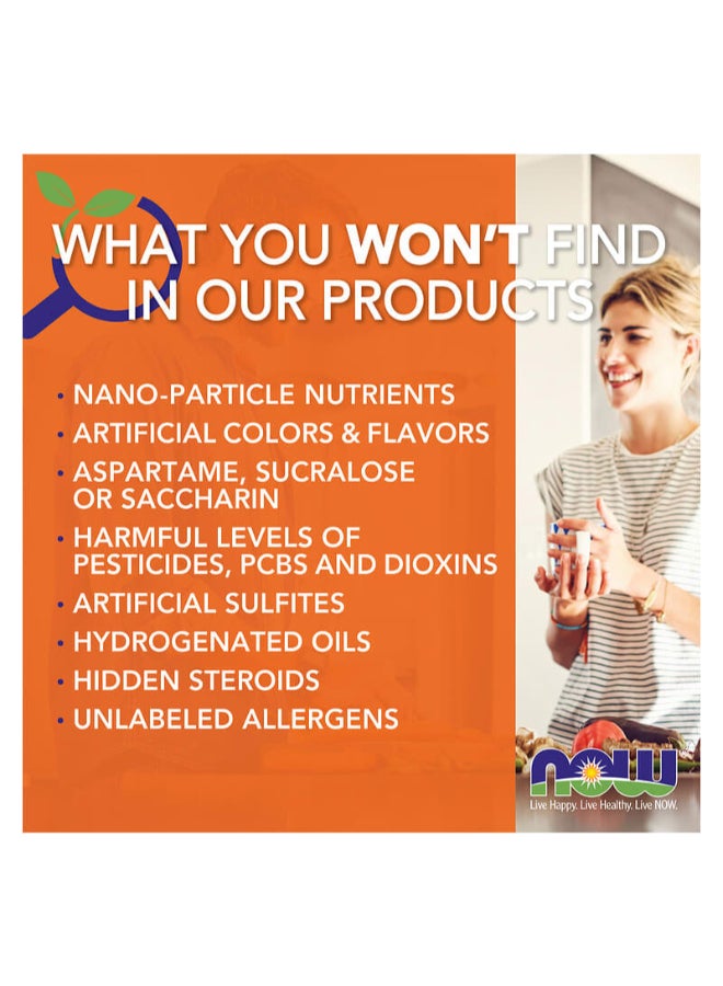 Now Foods L-Glutamine 120 Veg Capsules - Image 5