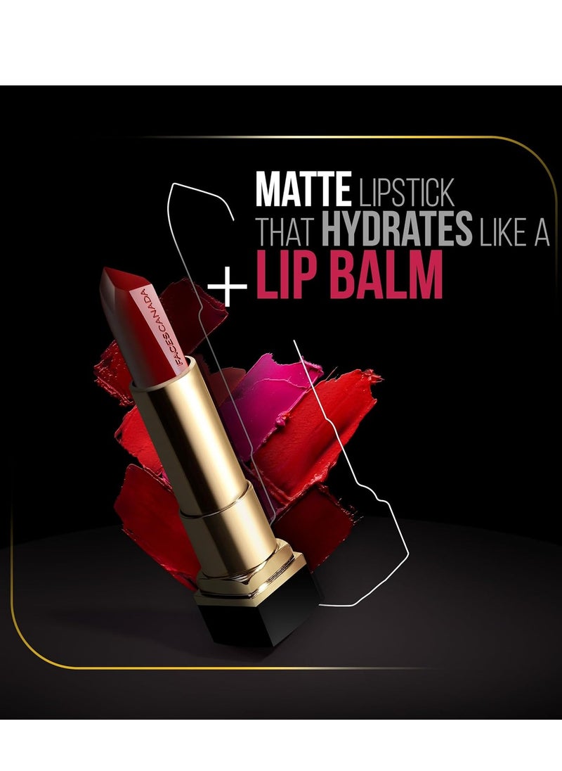 FACES CANADA Comfy Matte Creme Lipstick Head Up High 03 4.2g 8HR Long Stay