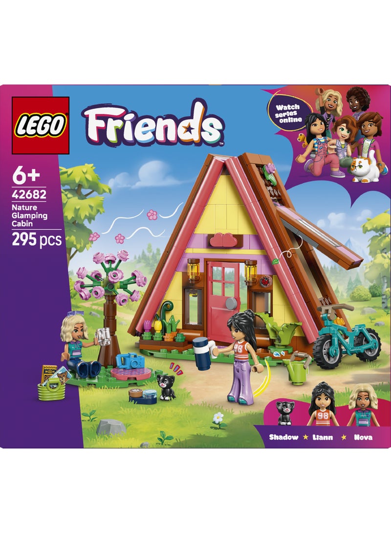 LEGO Friends Nature Glamping Cabin with Animal Toys 42682 (Age 6+, 295 Pieces) - Image 2