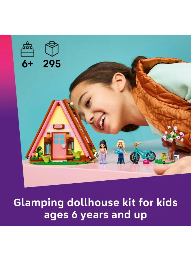 Lego Friends Nature Glamping Cabin with Animal Toys 42682 (Age 6+, 295 Pieces)
