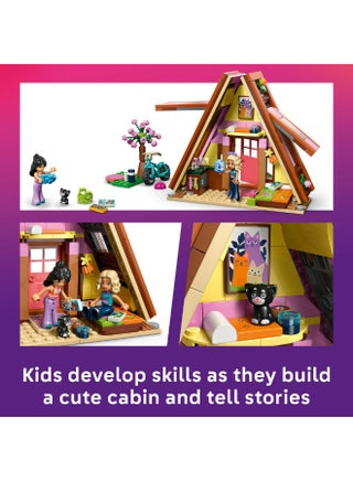 Friends Nature Glamping Cabin with Animal Toys 42682 (Age 6+, 295 Pieces) - view 4