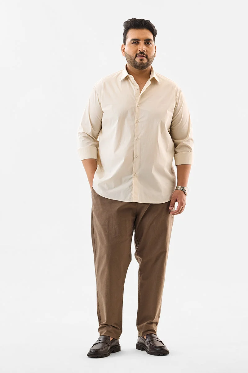 SNITCH Stretch Plus Size Regular Fit Shirt