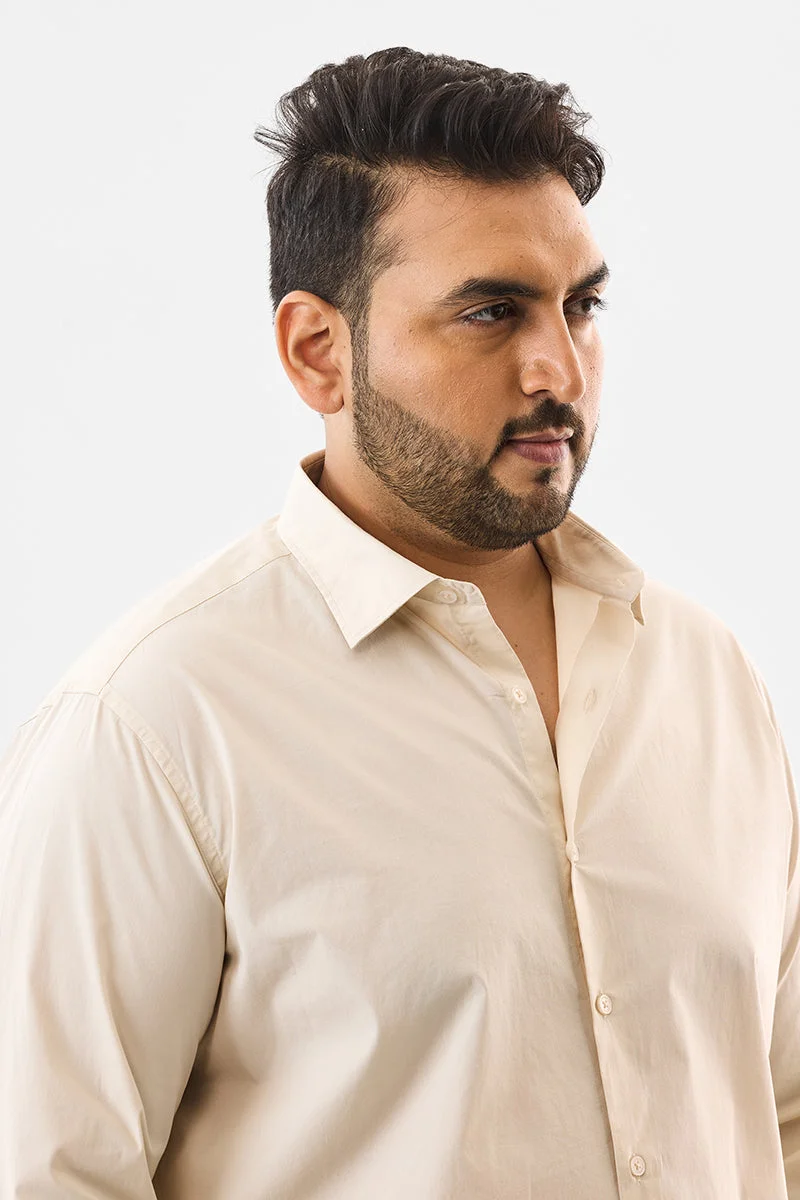 SNITCH Stretch Plus Size Regular Fit Shirt