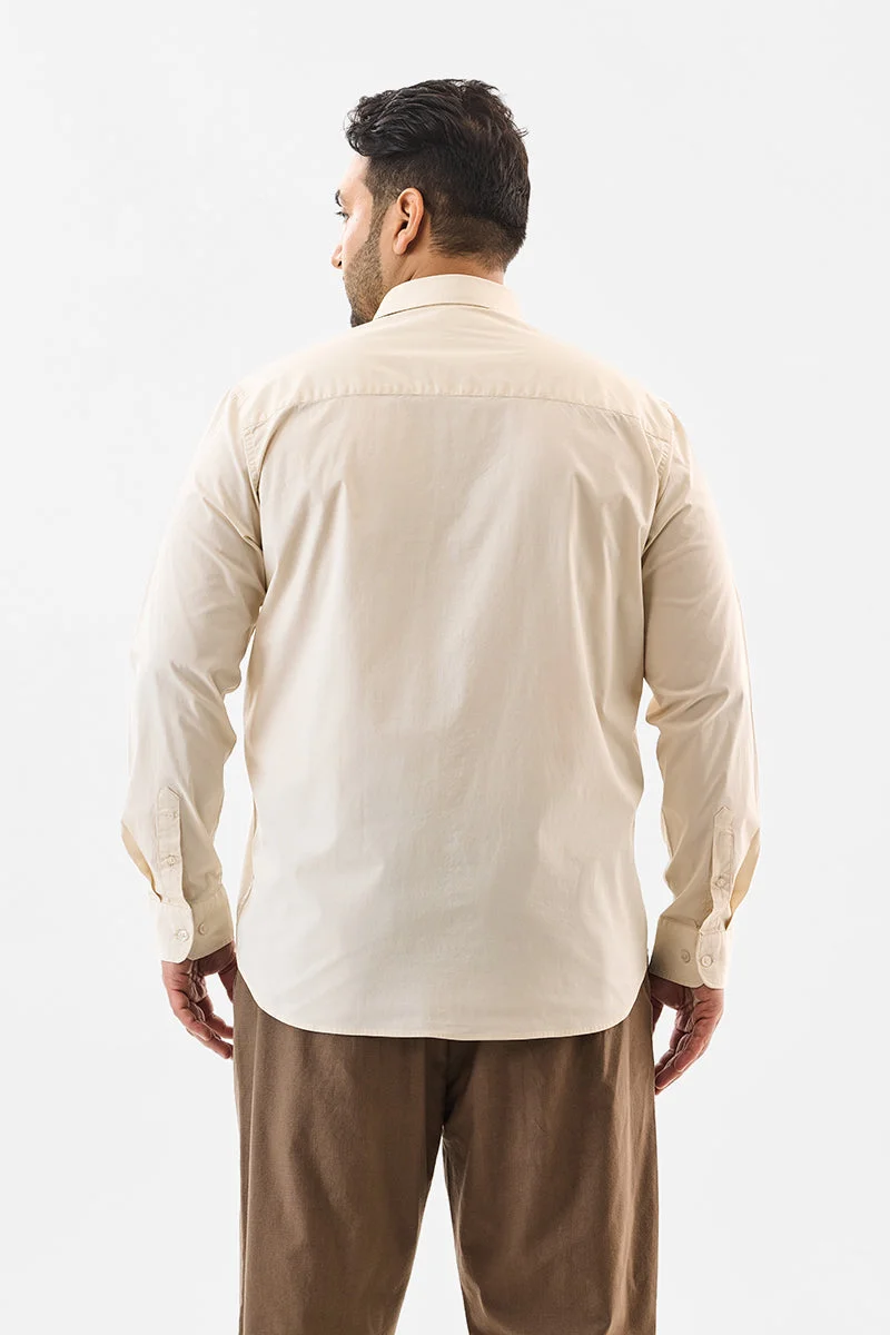 SNITCH Stretch Plus Size Regular Fit Shirt