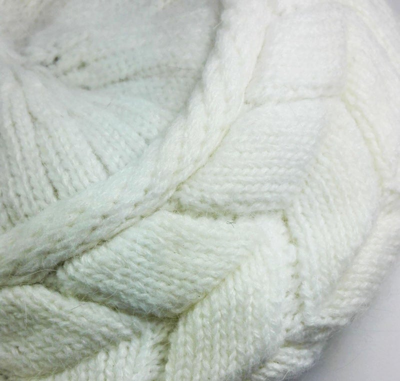 HINDAWI Women Winter Warm Knit Hat Wool Snow Ski Caps with Visor - Image 5