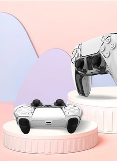 IINE Transparent Crystal Protective Case Cover for PS5/PS5 Slim Controller,PC Hard Non-Slip No Interference Skin Protector Case Full Protection Cover for PS5/PS5 Slim DualSense Wireless Controller  - Image 5
