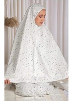 طقم صلاة نسائي قطعتين أسدال صلاة طقم الصلاة القطني يجسد الراحة والأناقة معاً  تصميمه باستخدام خامة فائقة الجودة توفر للبشرة ملمسًا ناعمًا