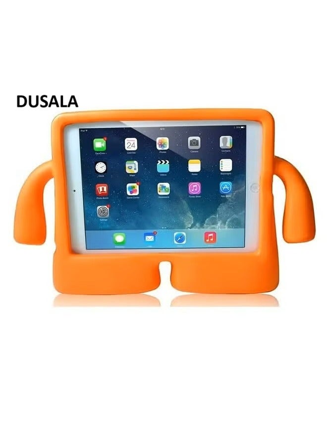 DUSALA Kids Shock‑Proof EVA Case with Handle & Stand for iPad Pro 11 Inch Bright Durable Cover(Orange)