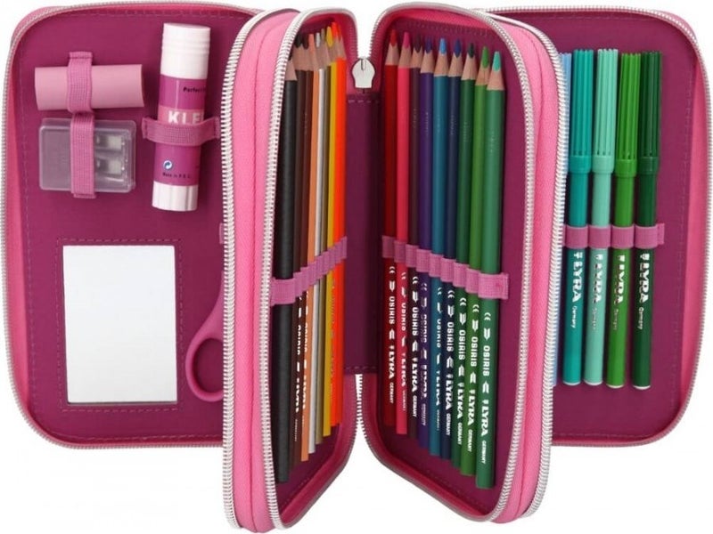 Top Model Filled Triple Pencil Case Cherry Bomb Holo 3 Layer Filled Pencil Case  - Image 2