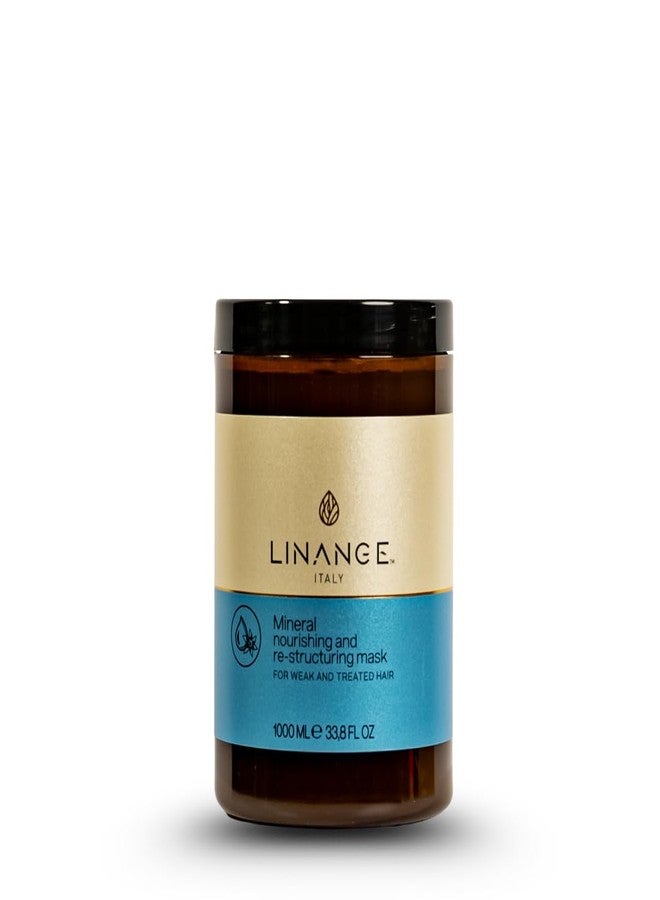 Linange Mineral Shampoo and Mask Kit – Mineral-Ferment & Almond Protein Hair Rebuilding Duo, Paraben-Free, Color-Protecting Hair Treatment (2×33.8 fl oz) - Image 3