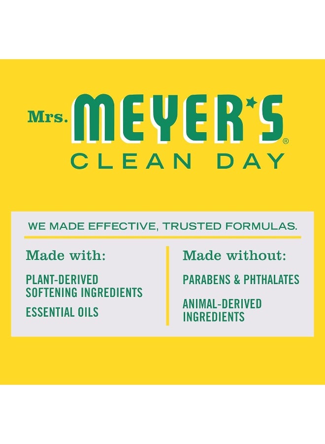 Mrs. Meyer's Mrs. MEYER'S Liquid Fabric Softener, Infused with Essential Oils, Paraben Free, Honeysuckle, 32 oz (32 Loads) - Image 4