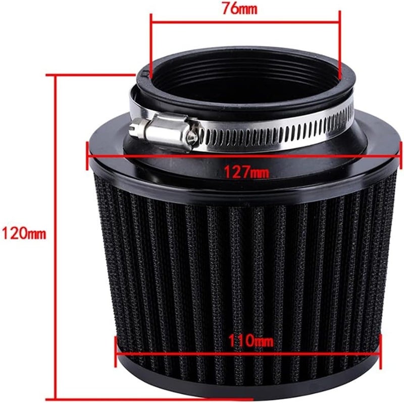 Wivplex High Flow Universal Car Air Filter - Image 2