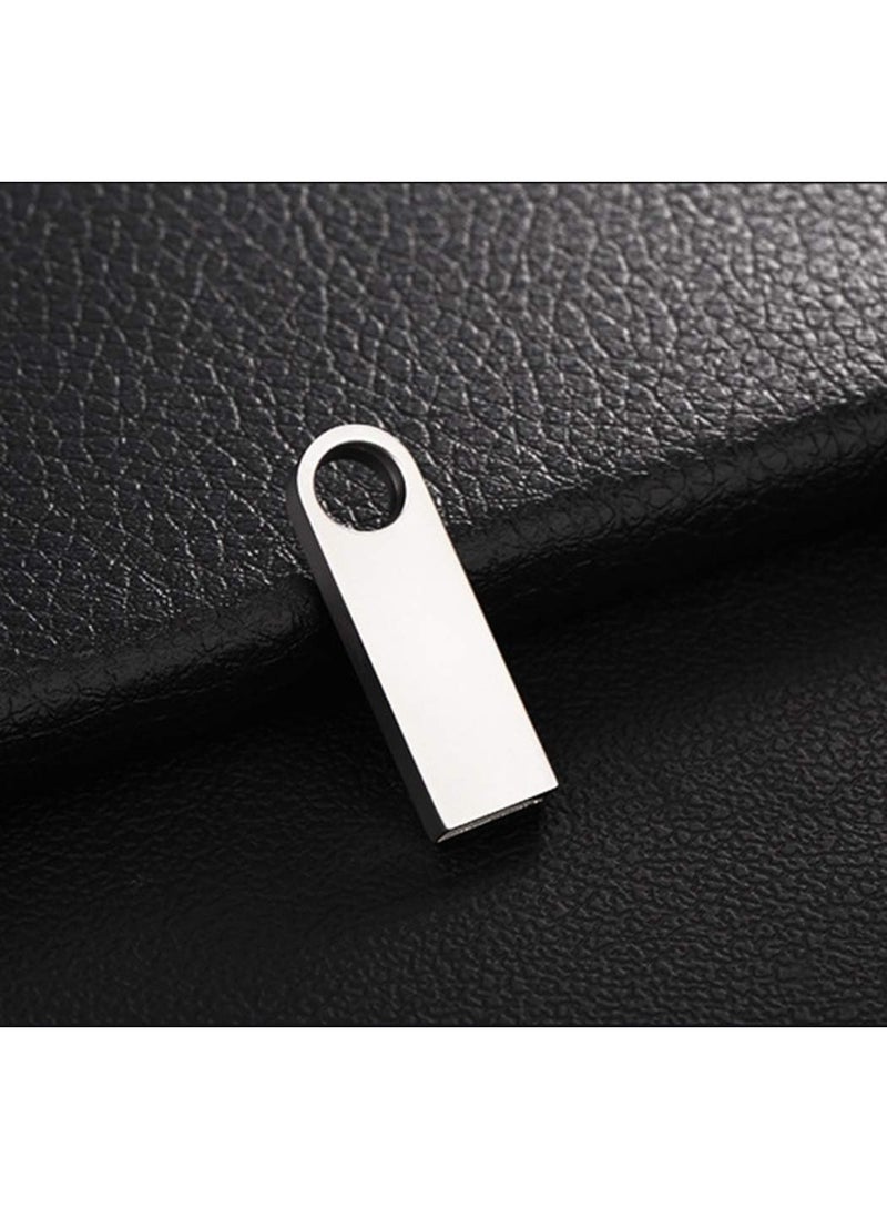 UNIVERSAL 8GB USB Flash Drive with Type C Adapter and Lanyard, USB 2.0 High Speed Pen Drive, Mini Storage Memory Stick for Phone/Pad/PC/Laptop - (Silver 8GB) - Image 4
