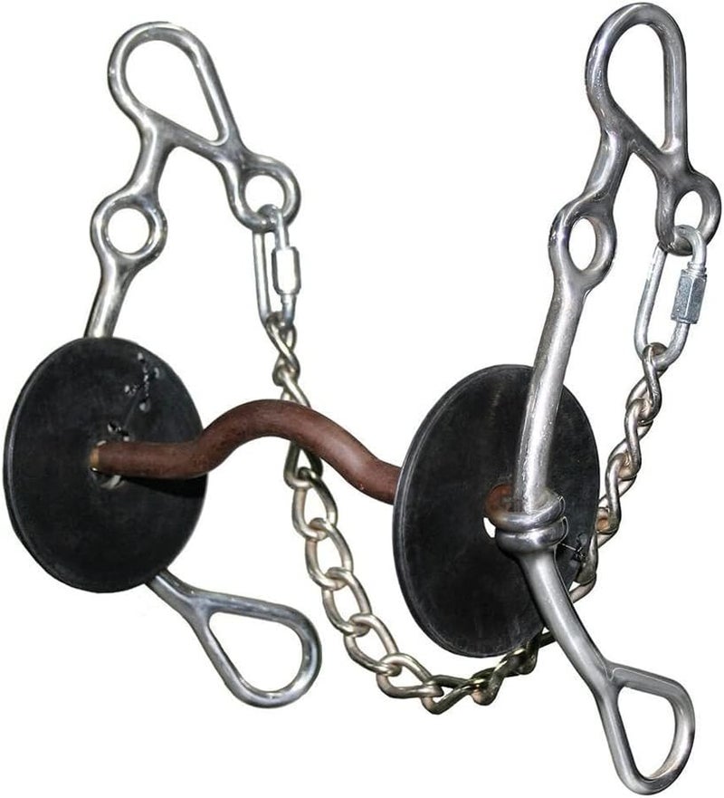 REINSMAN Josey Go-Around Combination Bit for Horse - 5" Mouth - Stage C
