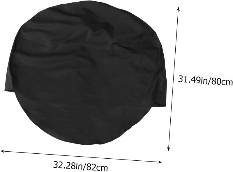 ULTECHNOVO 4pcs Wheel Tire Covers Protective Covers for Auto Truck Car Camper Trailer for up to Tires Protects Against Sun Damage and Dirt - Image 2