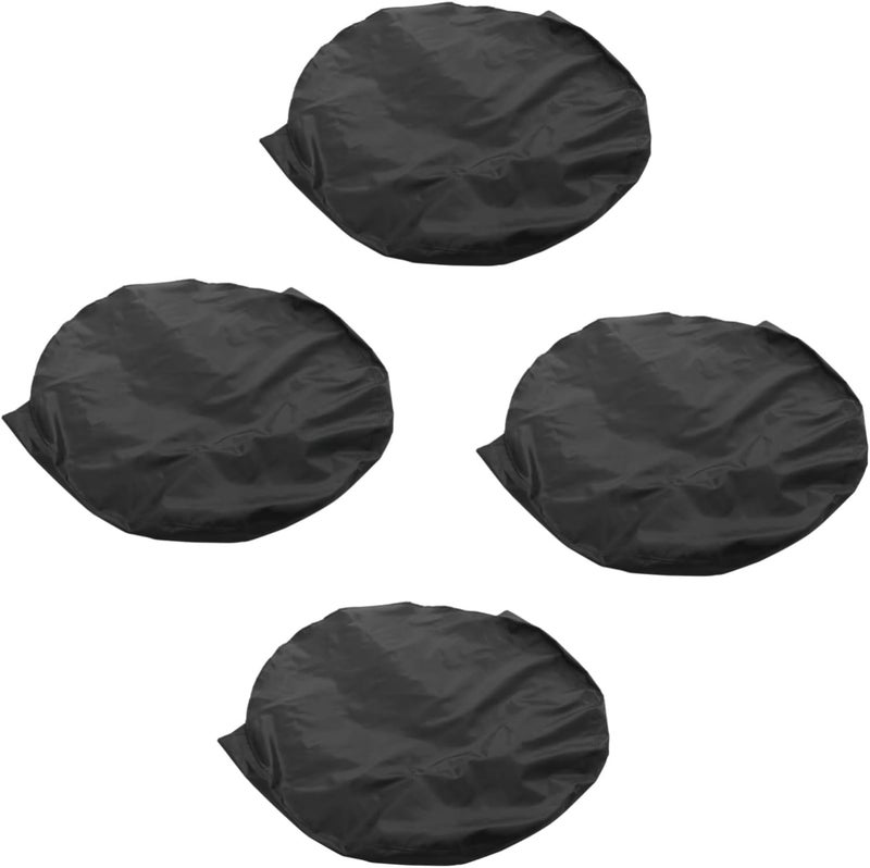 ULTECHNOVO 4pcs Wheel Tire Covers Protective Covers for Auto Truck Car Camper Trailer for up to Tires Protects Against Sun Damage and Dirt - Image 1