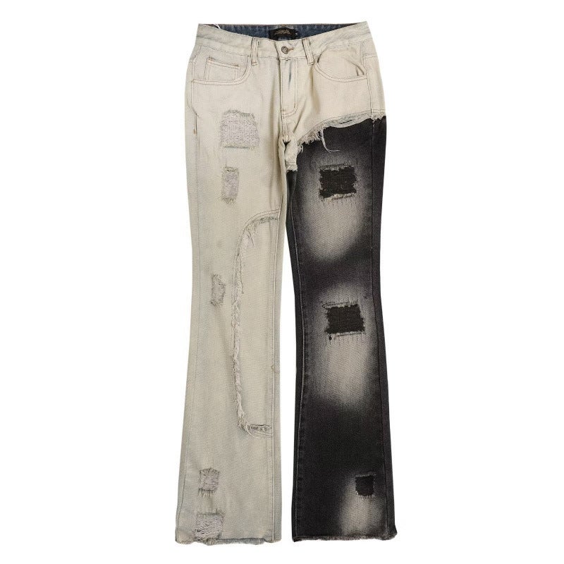Unisex Classic Denim Jeans Loose Fit Daily Outdoor Wear - Image 1