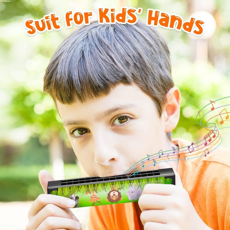 SNAPTRON Return Gifts for Birthday Party in Bulk- 6Pcs Harmonica for Kids, Return Gifts for Kids, Cartoon Musical Instrument Birthday Return Gifts for Girls & Boys - Image 2