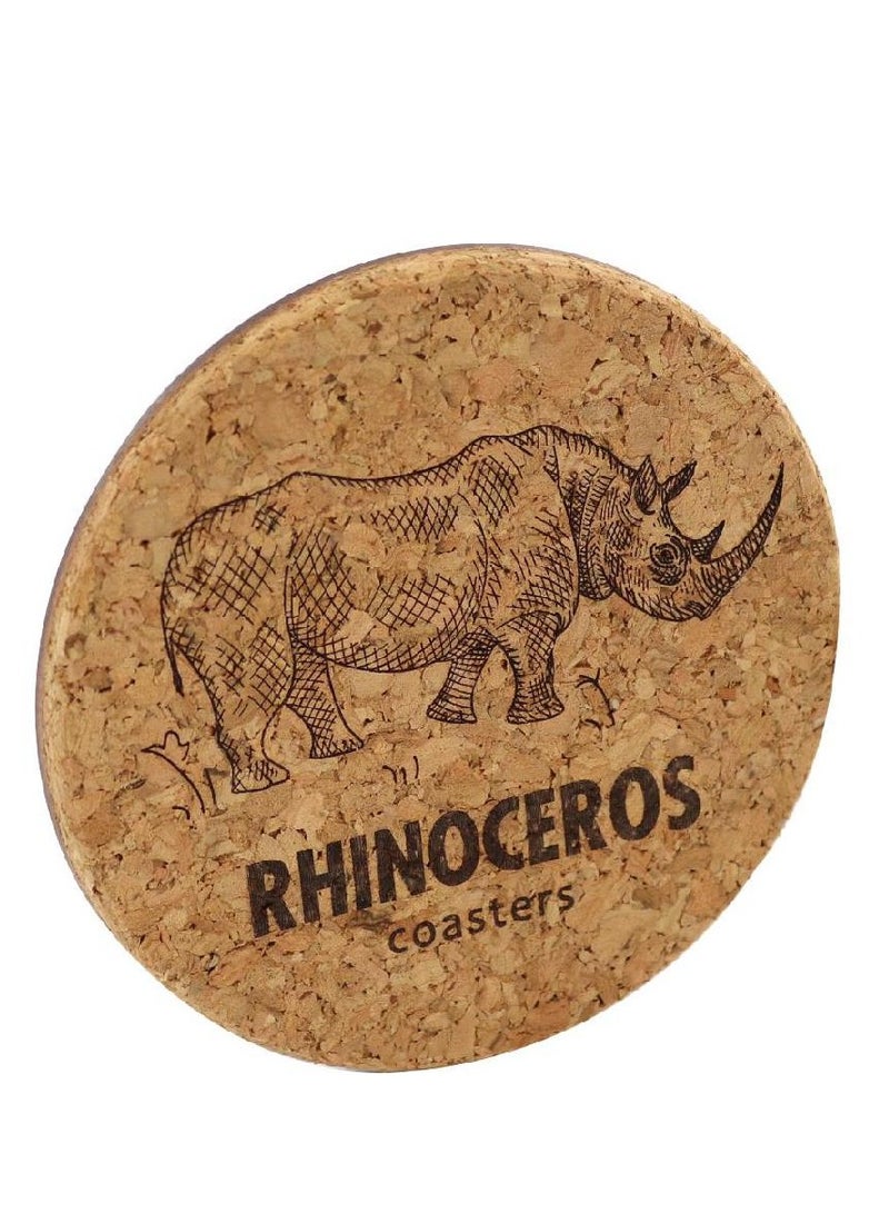 Coaster Rhinoceros Brown