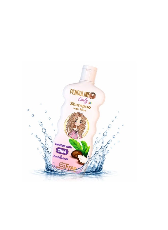 Penduline Curly Hair Shampoo for Kids with Shea Butter - 300ml - Image 2