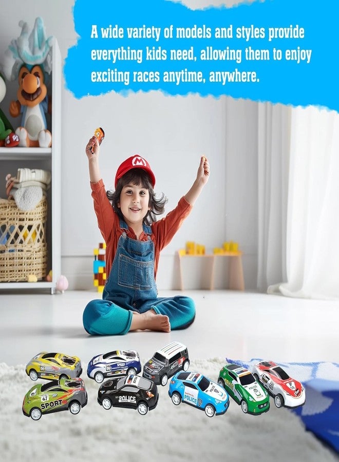 RAMNATH IMPEX RAMNATH Mini Pull Back Cars Toy Set for Kids, 24pcs Die Cast Metal Cars Playset with Container Storage Box, Kids Racing Car Toys, Party Favors Race Cars Toys Birthday Gift Supplies for Boys & Girls. - Image 5