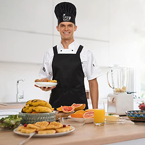 AGMDESIGN Funny Chef Hat, Queen of The Kitchen, Funny Chef Wear, Adjustable Kitchen Cooking Hat for Men & Women Black, Perfect for Birthday/Christmas/Thanksgiving - Image 5