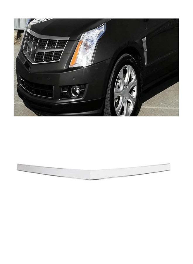 KUAFU Hood Molding Trim Moulding Chrome Compatible with 2010-2016 Cadillac SRX Replacement for 22774203 GM1235120 Front Grille Hood Panel Molding Trim - Image 1