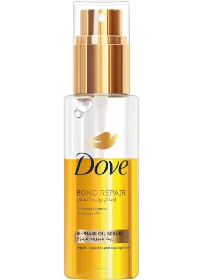دوف سيروم زيت ثنائي الطبقات اصلاح روابط الشع 80 مل - Image 1