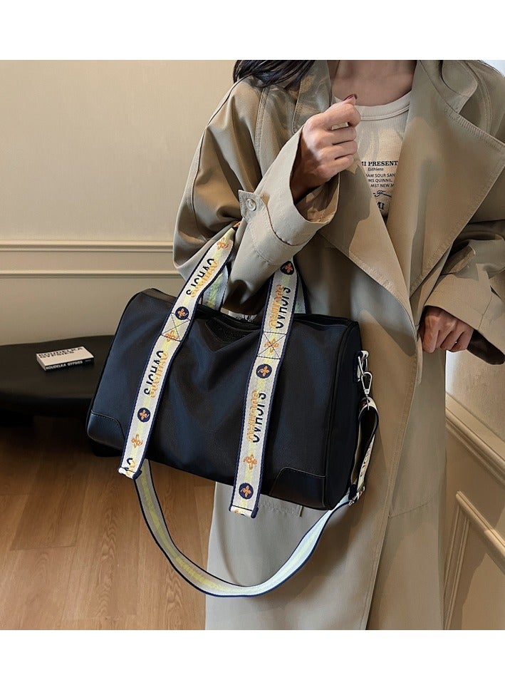 lebonaer commuter tote bag high-quality texture large capacity contrast color one-shoulder underarm bag trendy - Image 1