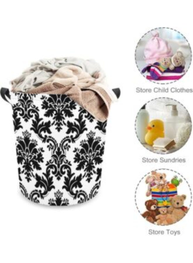 Large Capacity Foldable Waterproof Laundry Basket – Durable Fabric Hamper with Handles for Clothes, Towels & Storage  - Image 4