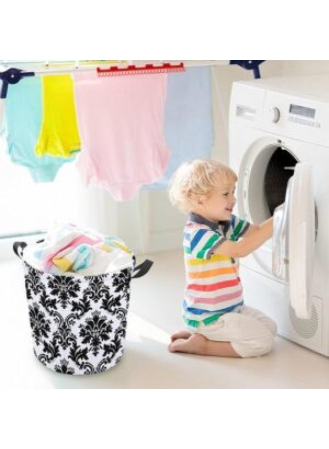 Large Capacity Foldable Waterproof Laundry Basket – Durable Fabric Hamper with Handles for Clothes, Towels & Storage  - Image 3