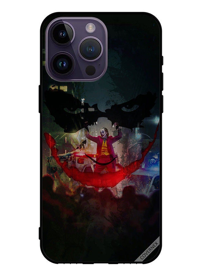 Covernex Protective Case Cover For Apple iPhone 14 Pro Max Joker Dancing Wallpaper - Image 1