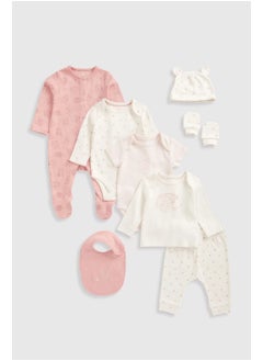 mothercare My First Pink 8-Piece Set  - Image 2