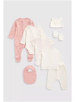 mothercare My First Pink 8-Piece Set  - Image 1
