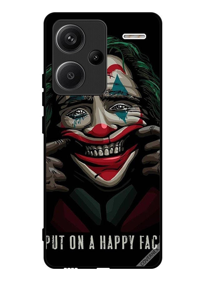 Covernex Protective Case Cover For Xiaomi Redmi Note 13 Pro Plus Put On A Happy Face - Image 1