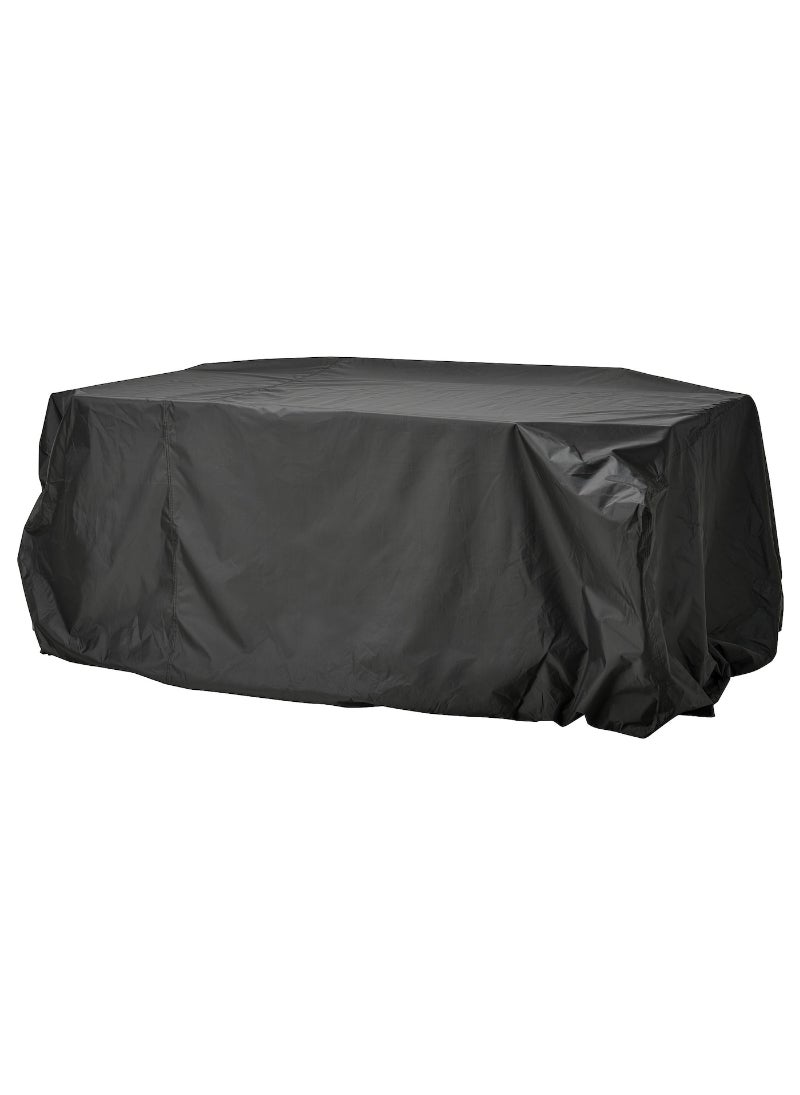 Cover For Outdoor Furniture Sofa Black 220X220 Cm