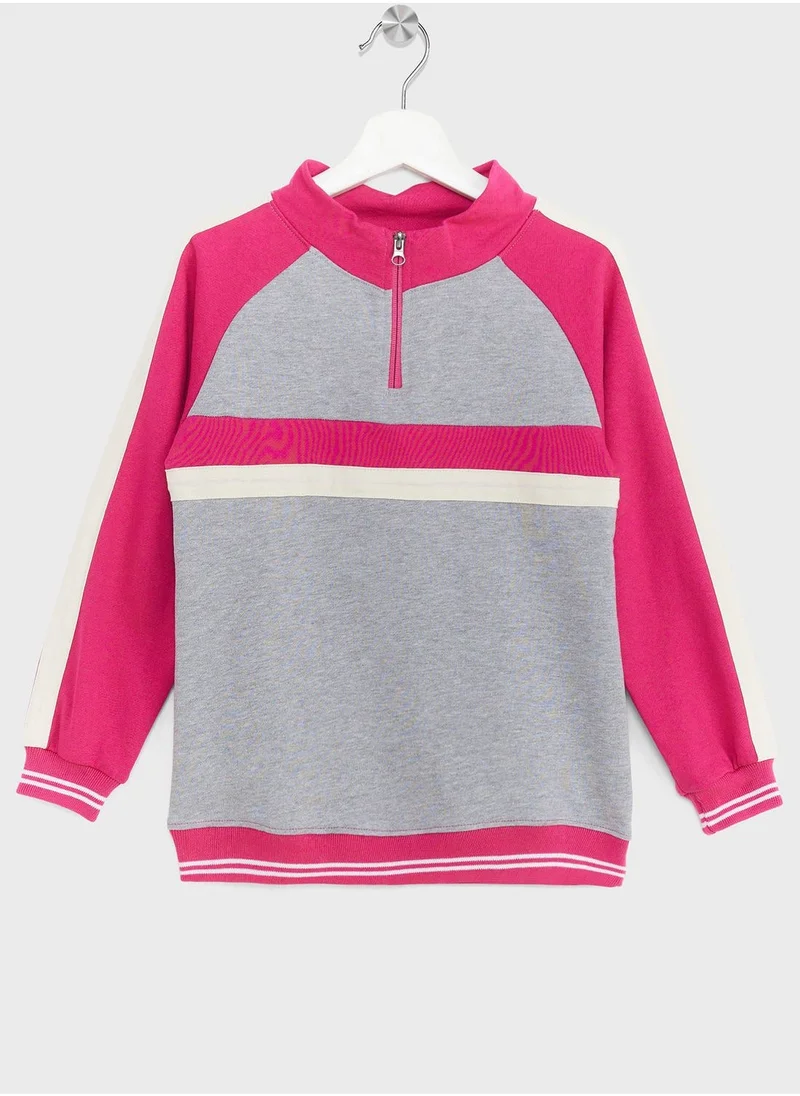 Pinata Sweatshirt With Zip For Girls