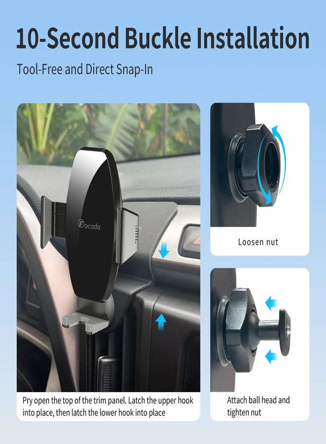 Focada Phone Holder for Toyota RAV4 2013-2018 Vehicle-Specific Phone Mount 360° Rotation Holder for Phones Toyota RAV4 Accessories - Image 3