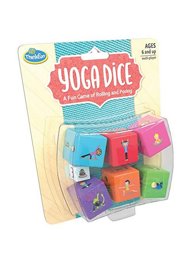 thinkfun Think Fun Yoga Dice Game for Boys and Girls Ages 6 and Up - Learn Yoga With a Game,Multi,1844 - Image 2