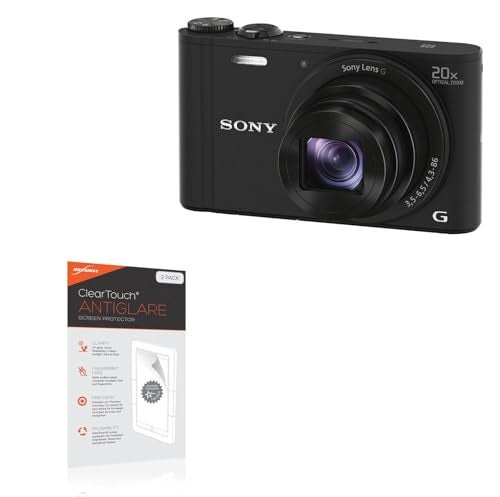 BoxWave حامي شاشة BoxWave متوافق مع Sony Cyber-Shot DSC-WX350 - ClearTouch مضاد للتوهج (عبوتان) - Image 1
