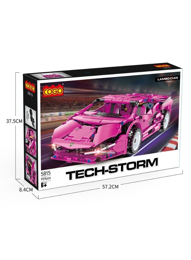 COGO Buildable Sports Car – 929 Pieces - Image 1